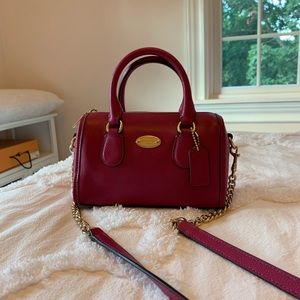 Pink Coach Crossbody Bag